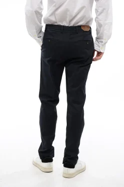 Discount CC COLLECTION Pantaloni Chino in Cotone Stretch Regular Fit Uomo Pantaloni