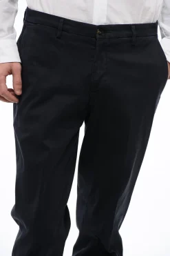 Discount CC COLLECTION Pantaloni Chino in Cotone Stretch Regular Fit Uomo Pantaloni