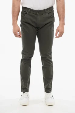 CC COLLECTION Pantaloni in Cotone 5 Tasche>Corneliani Online