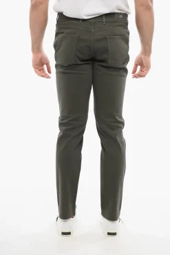 CC COLLECTION Pantaloni in Cotone 5 Tasche>Corneliani Online