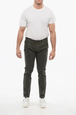 CC COLLECTION Pantaloni in Cotone 5 Tasche></noscript>Corneliani Online