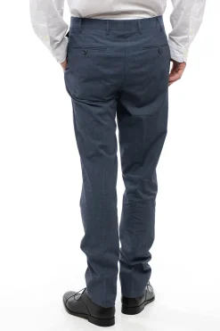 CC COLLECTION Pantaloni in Cotone RIGHT con Tasche a Filo>Corneliani Outlet