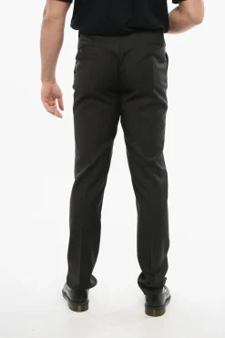 CC COLLECTION Pantaloni in Lana con Passanti>Corneliani Clearance