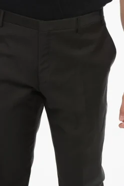 CC COLLECTION Pantaloni in Lana con Passanti></noscript>Corneliani Clearance