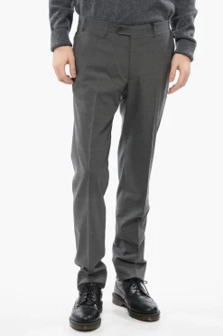CC COLLECTION Pantaloni RIGHT in Lana Vergine>Corneliani Online
