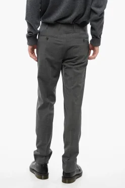 CC COLLECTION Pantaloni RIGHT in Lana Vergine>Corneliani Online
