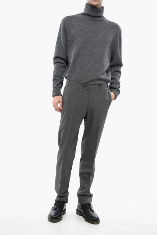 CC COLLECTION Pantaloni RIGHT in Lana Vergine>Corneliani Online