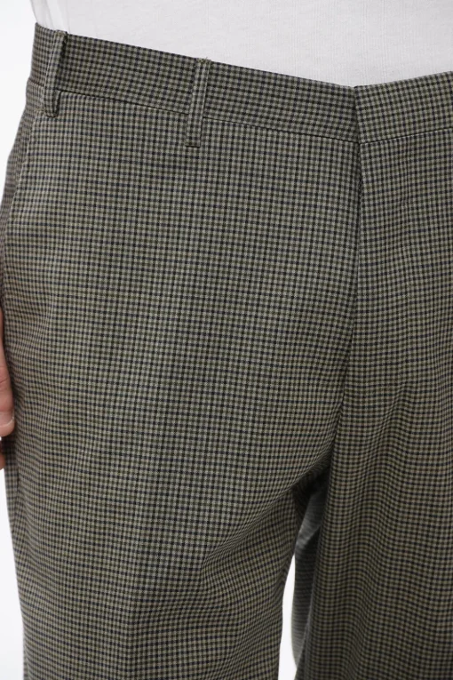 CC COLLECTION Pantaloni RESET in Lana Vergine a Quadretti>Corneliani Sale