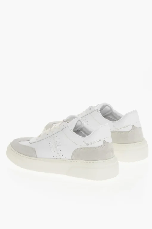 Clearance CC COLLECTION Sneakers Low-Top In Pelle Con Dettaglio Suede Uomo Sneaker