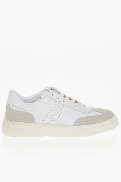 Clearance CC COLLECTION Sneakers Low-Top In Pelle Con Dettaglio Suede Uomo Sneaker