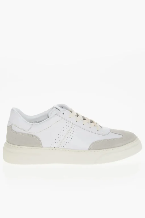 Clearance CC COLLECTION Sneakers Low-Top In Pelle Con Dettaglio Suede Uomo Sneaker