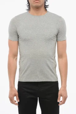Outlet CC COLLECTION T-shirt Girocollo A Maniche Corte Uomo T-Shirt