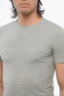 Outlet CC COLLECTION T-shirt Girocollo A Maniche Corte Uomo T-Shirt