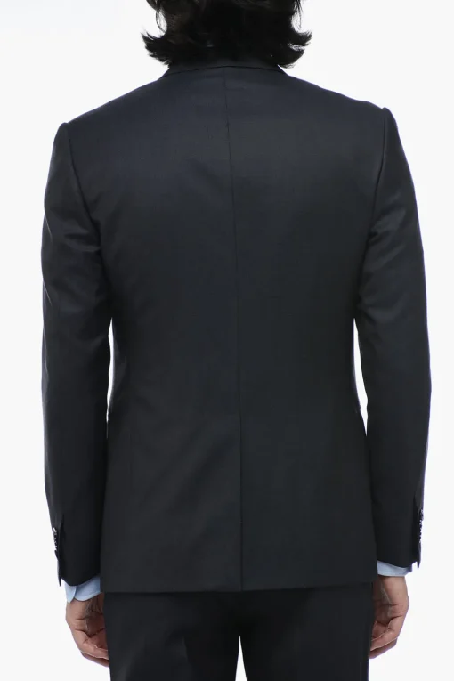 Discount CERIMONIA Abito 3 Pezzi in Misto Lana Pin Point Uomo Completi