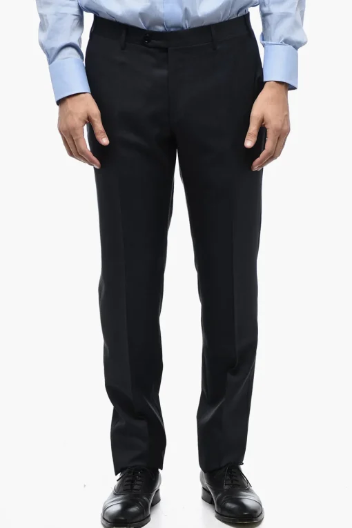Discount CERIMONIA Abito 3 Pezzi in Misto Lana Pin Point Uomo Completi