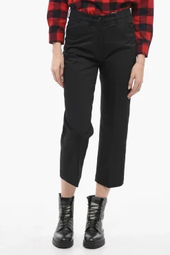 Best Chino MILITARY Straight Fit Donna Pantaloni