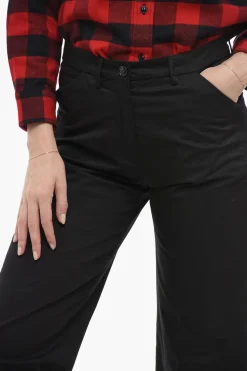 Best Chino MILITARY Straight Fit Donna Pantaloni