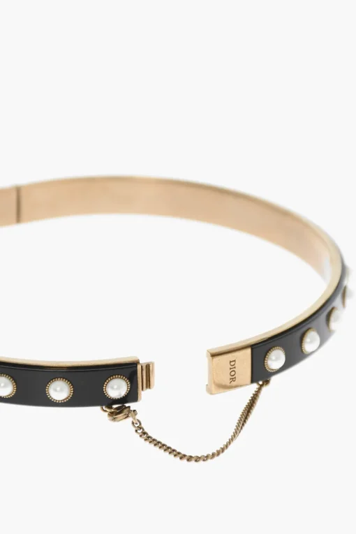 Online Choker PUNK in Metallo con Perline Donna Gioielli
