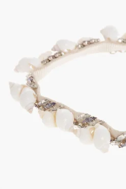 Online Choker Impreziosito da Conchiglie e Strass Donna Gioielli