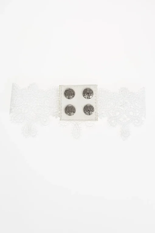 Choker KATHERINE in Pizzo Macrame>Manokhi Discount