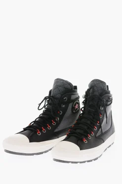CHUCK TAYLOR ALL STAR ALL Sneakers Alte in Pelle Martellata>Converse Fashion