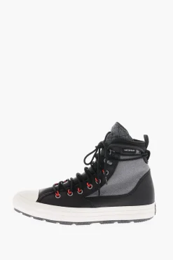 CHUCK TAYLOR ALL STAR ALL Sneakers Alte in Pelle Martellata>Converse Fashion