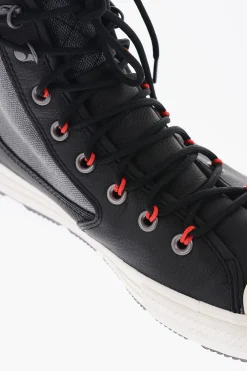CHUCK TAYLOR ALL STAR ALL Sneakers Alte in Pelle Martellata></noscript>Converse Fashion