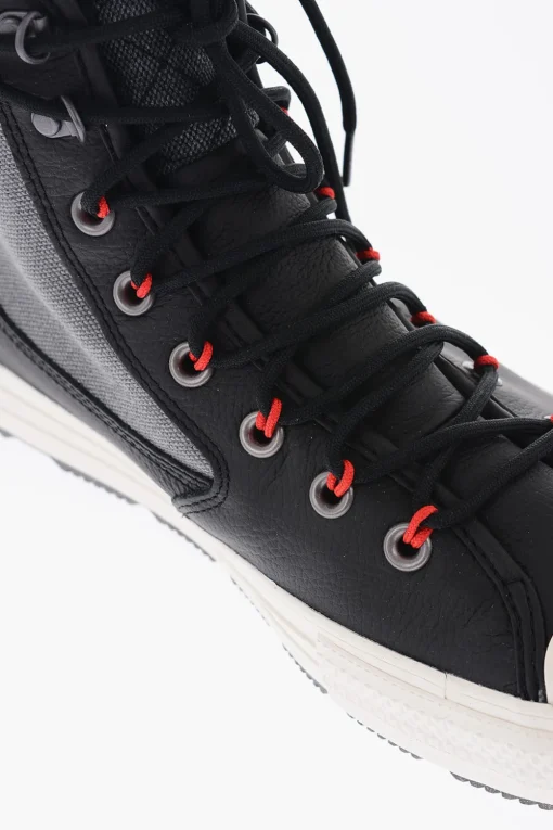 CHUCK TAYLOR ALL STAR ALL Sneakers Alte in Pelle Martellata>Converse Fashion