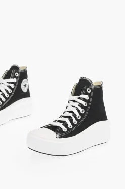 CHUCK TAYLOR ALL STAR Sneakers alte MOVE in tessuto con platform 4cm>Converse Online