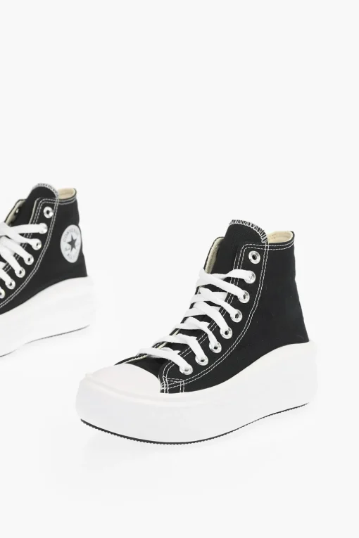 CHUCK TAYLOR ALL STAR Sneakers alte MOVE in tessuto con platform 4cm>Converse Online