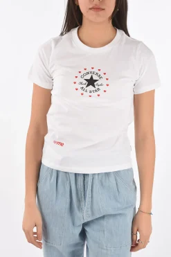 CHUCK TAYLOR ALL STAR T-shirt Girocollo con Ricamo>Converse Outlet