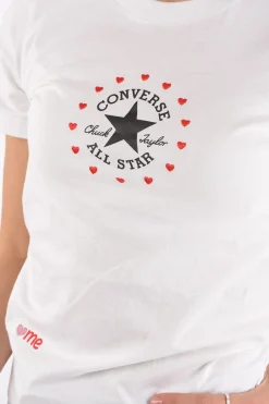 CHUCK TAYLOR ALL STAR T-shirt Girocollo con Ricamo></noscript>Converse Outlet