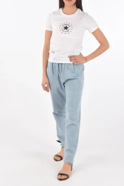 CHUCK TAYLOR ALL STAR T-shirt Girocollo con Ricamo></noscript>Converse Outlet