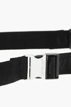 Best Cintura a Nastro con Logo in Lettering 35mm Uomo Cinture