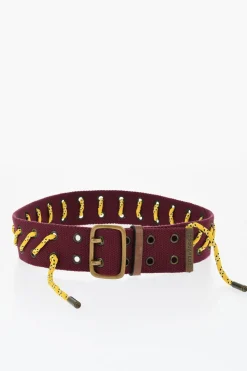 Cintura BOY SCOUT in Tessuto con Dettaglio a Contrasto 50mm>Dsquared2 Clearance