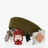 Cintura GLAMPING in Tessuto con Charms Decorativi 30mm>Dsquared2 Discount