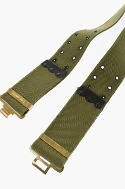 Cintura Grommet in Tessuto con Dettagli Dorati 55mm></noscript>Dsquared2 Fashion