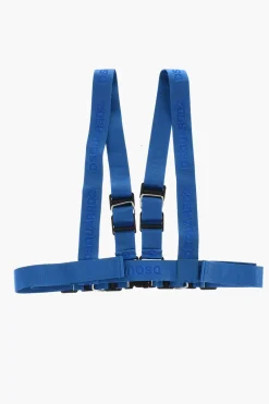 Cintura Harness in Tessuto Logato con Dettagli in Metallo 40mm></noscript>Dsquared2 New