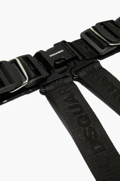 Cintura Imbrago TAPE in Tessuto Logato></noscript>Dsquared2 Discount