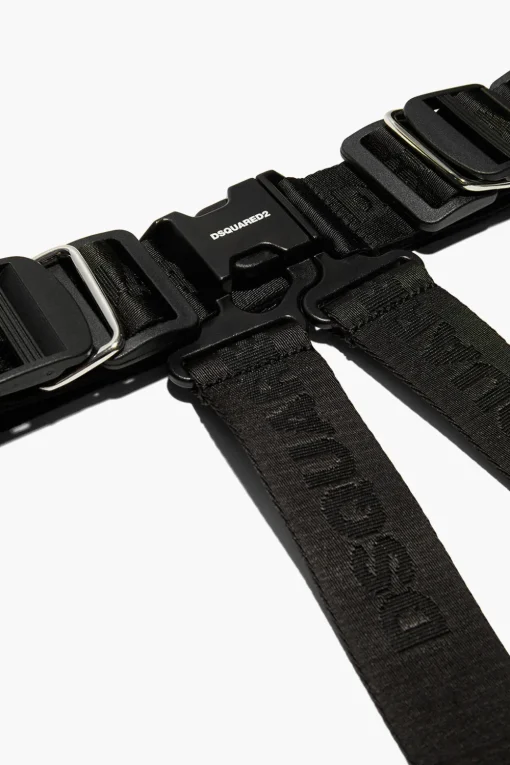 Cintura Imbrago TAPE in Tessuto Logato>Dsquared2 Discount