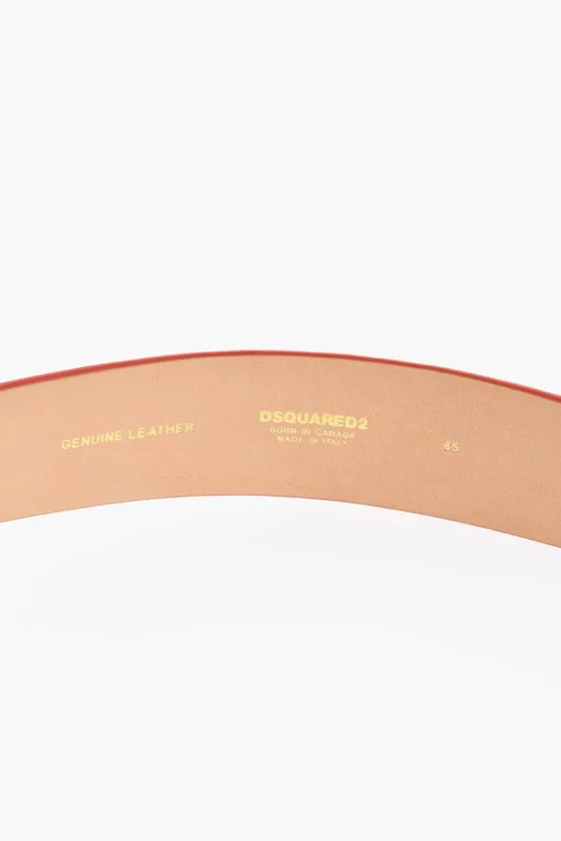 Cintura in Camoscio a Tinta Unita 40mm>Dsquared2 Online