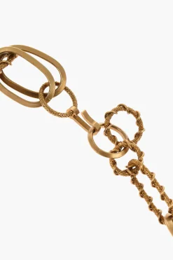 Clearance Cintura In Metallo Effetto Dorato 25mm Donna Cinture