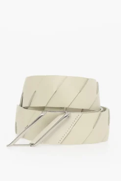 Best Cintura in Nappa con Hardware Argentato Donna Cinture