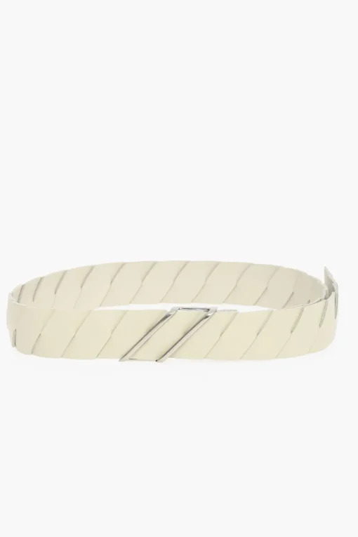 Best Cintura in Nappa con Hardware Argentato Donna Cinture