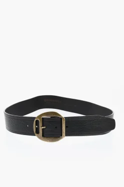Cintura in Pelle a Tinta Unita 45mm>Dsquared2 Hot