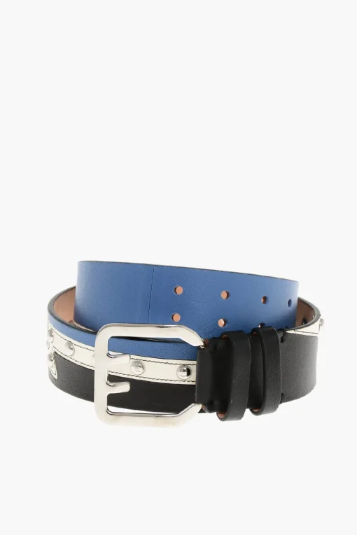 Best Cintura in Pelle con Borchie 40mm Donna Cinture