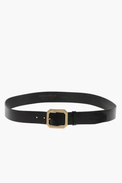 Cintura in Pelle con Fibbia in Ottone 40mm></noscript>Dsquared2 New