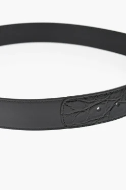 Cintura In Pelle con Fibbia Monogram 40mm></noscript>Gucci Clearance
