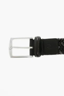 Cintura in Pelle Intrecciata 30mm>Corneliani Clearance