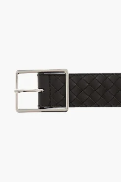 Cintura in Pelle Intrecciata 35mm>Bottega Veneta Clearance